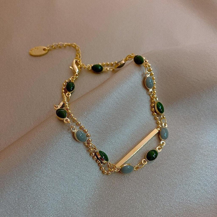 Dvojitý náramek elegance