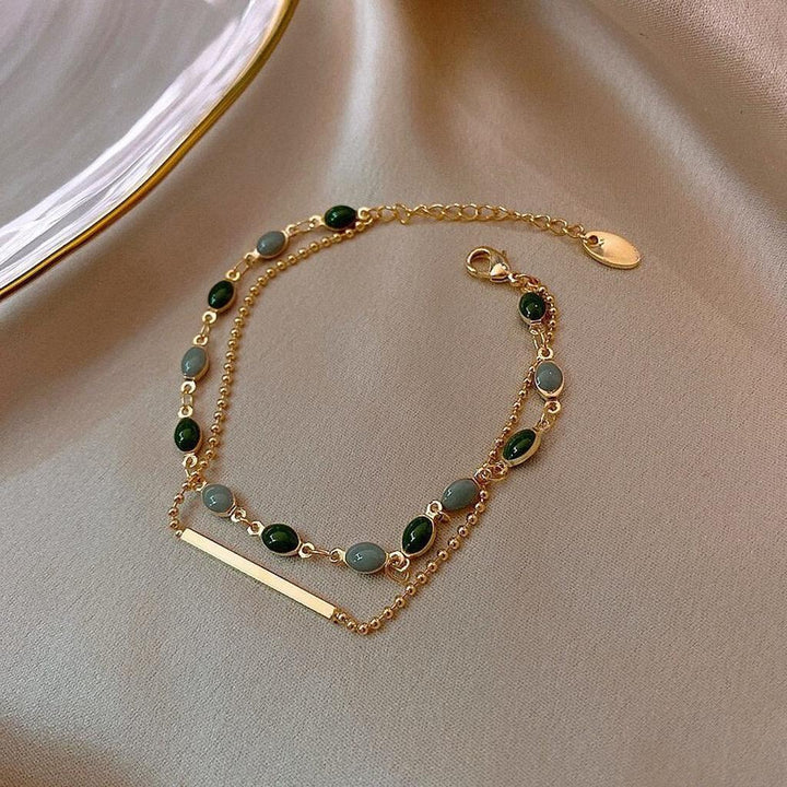 Dvojitý náramek elegance