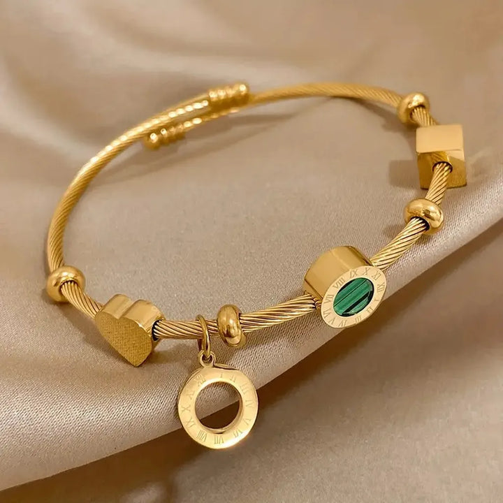 Gold bracelet Evmenia
