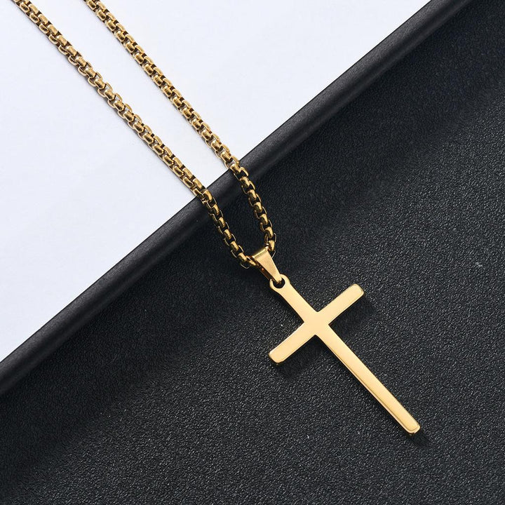 Náhrdelník s křížem povýšená víra