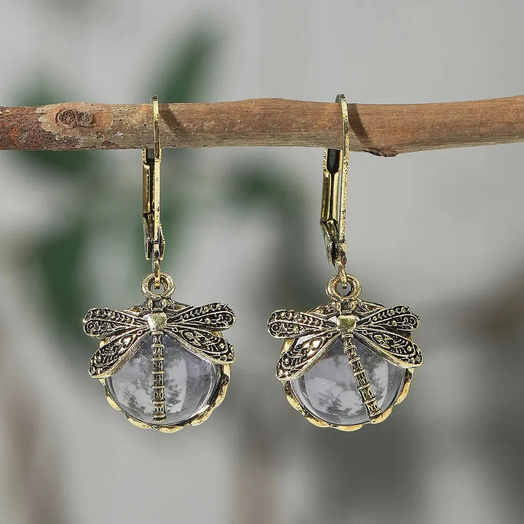 Kulaté náušnice ze starého stříbra